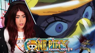 OH NO! KIKU!! One Piece Episode 1005 Reaction + Review!