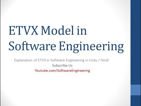 Vídeo: No modelo etvx o que é x?