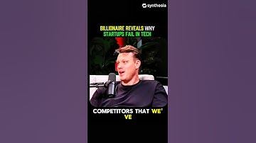 Billionaire reveals why startups fail in tech  @HDinHDPodcast #motivation #mindset #success