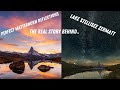 LAKE STELLISEE ZERMATT..PERFECT REFLECTIONS OF MATTERHORN IN 4K ULTRAHD..FLUHALP..SWISS ALPS..