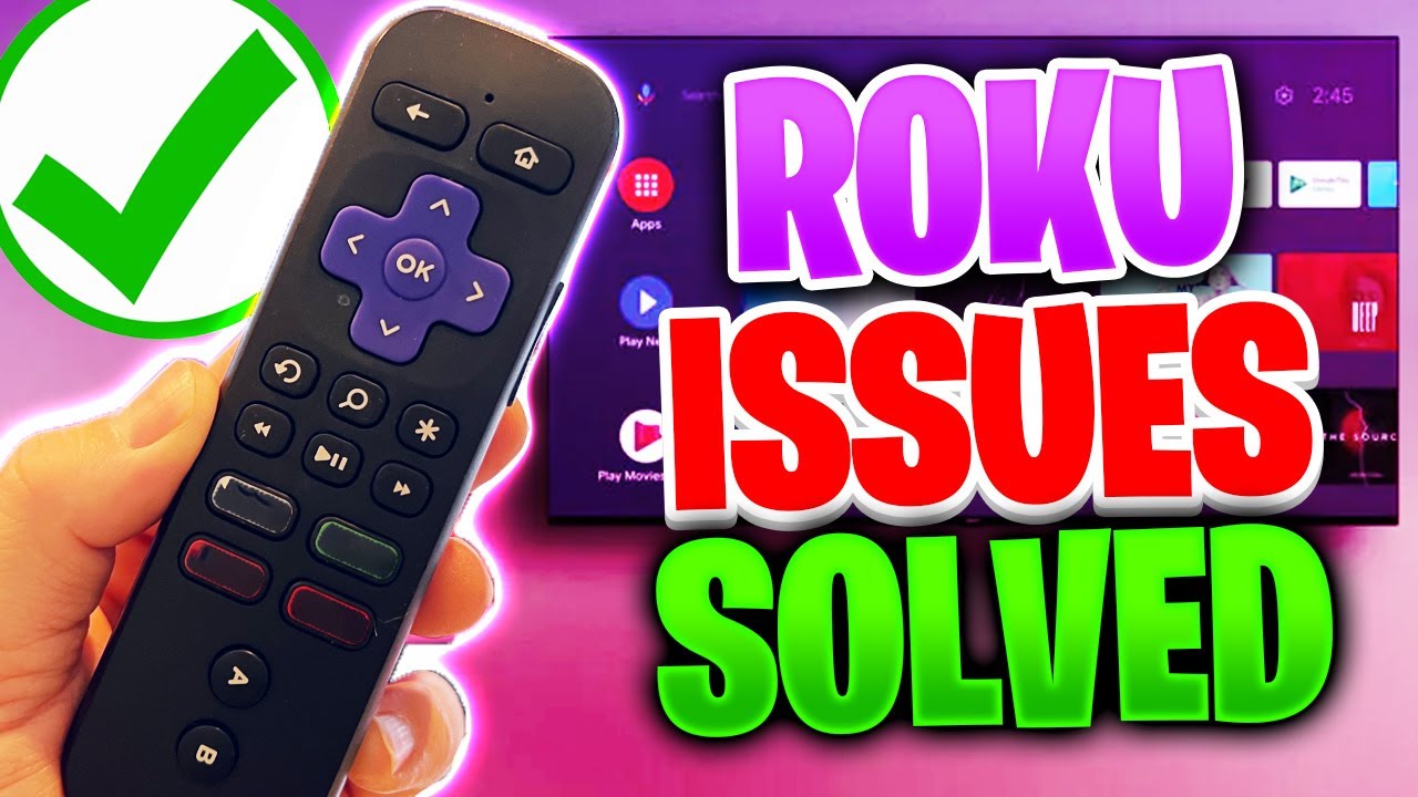 How to fix Roku issues 2023 Roku black screen wont load Buffering