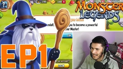 I STARTED A NEW ACCOUNT IN MONSTER LEGENDS - EPISODE 1 - MONSTER LEGENDS SERIES