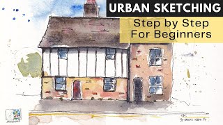 Urban Sketching for Beginners  Step by Step  Tutorial