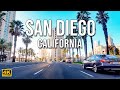 Driving Around San Diego [4K] | California