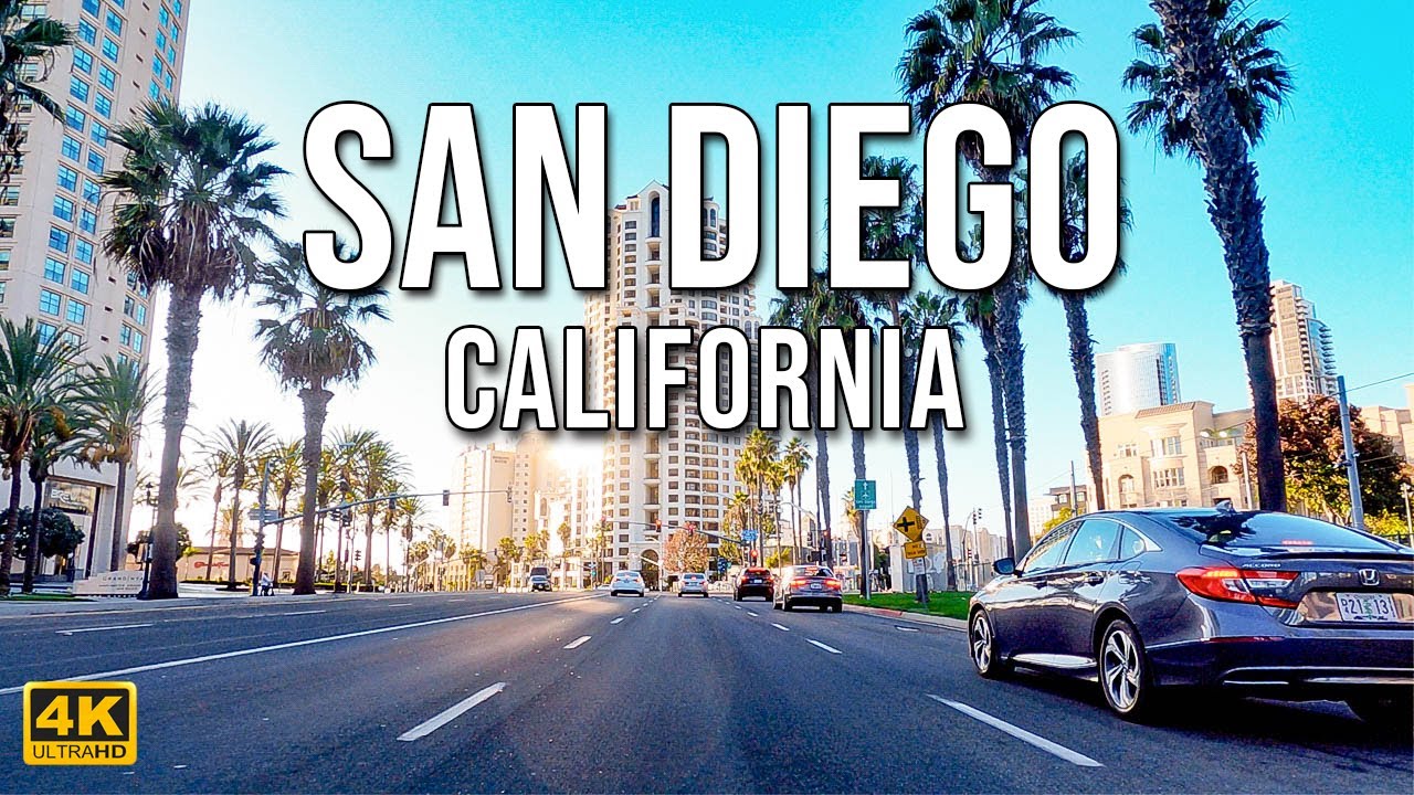 Driving Around San Diego [4K] | California