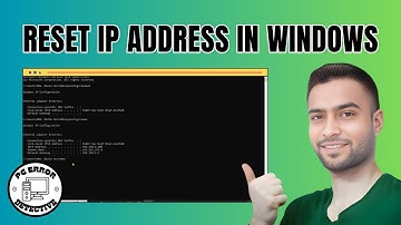 How to Reset IP Address in Windows 10