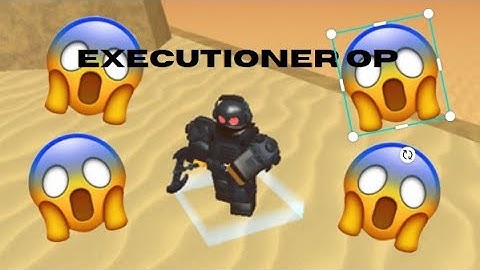 Executioner Tower Review | Tower Defense Simulator