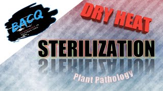 dry heat sterilization method