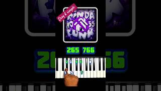 Kinda Homeless Funk Piano Tutorial 🎹 Easy & Chill Version for Beginners #phonk #funk