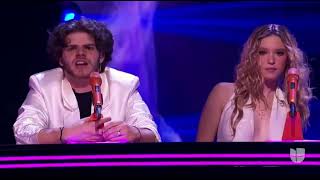 Lucero Mijares y Paty Cantú cantan “Criminal” en Juego de Voces (2024)