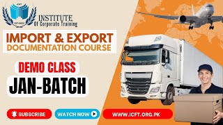 IMPORT & EXPORT DOCUMENTATION COURSE (DEMO CLASS-JAN BATCH)