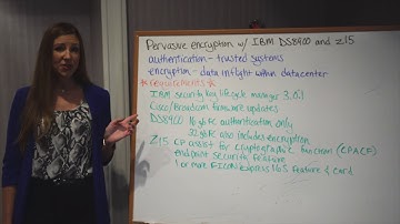 VLOG: Pervasive Encryption with IBM DS8900 and Mainframe z15