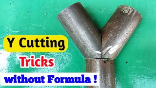 How To Make Y Branch In Metal Pipe