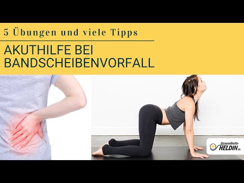 Video: Bandscheiben rehydrieren (mit Bildern)