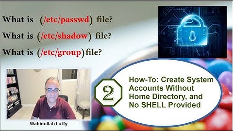 Linux How-To Create System Accounts & Script Automation