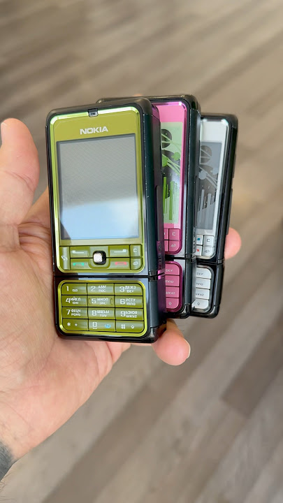 Nokia 3250 green , pink , silver #retrophone #retro #nokia #3250