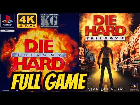 Die Hard Trilogy COLLECTION [PS1] Gameplay Walkthrough FULL GAME [4K60ᶠᵖˢ UHD🔴]