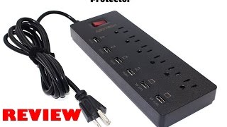 Abdtech Smart Surge Protector With 6 USB Ports Review