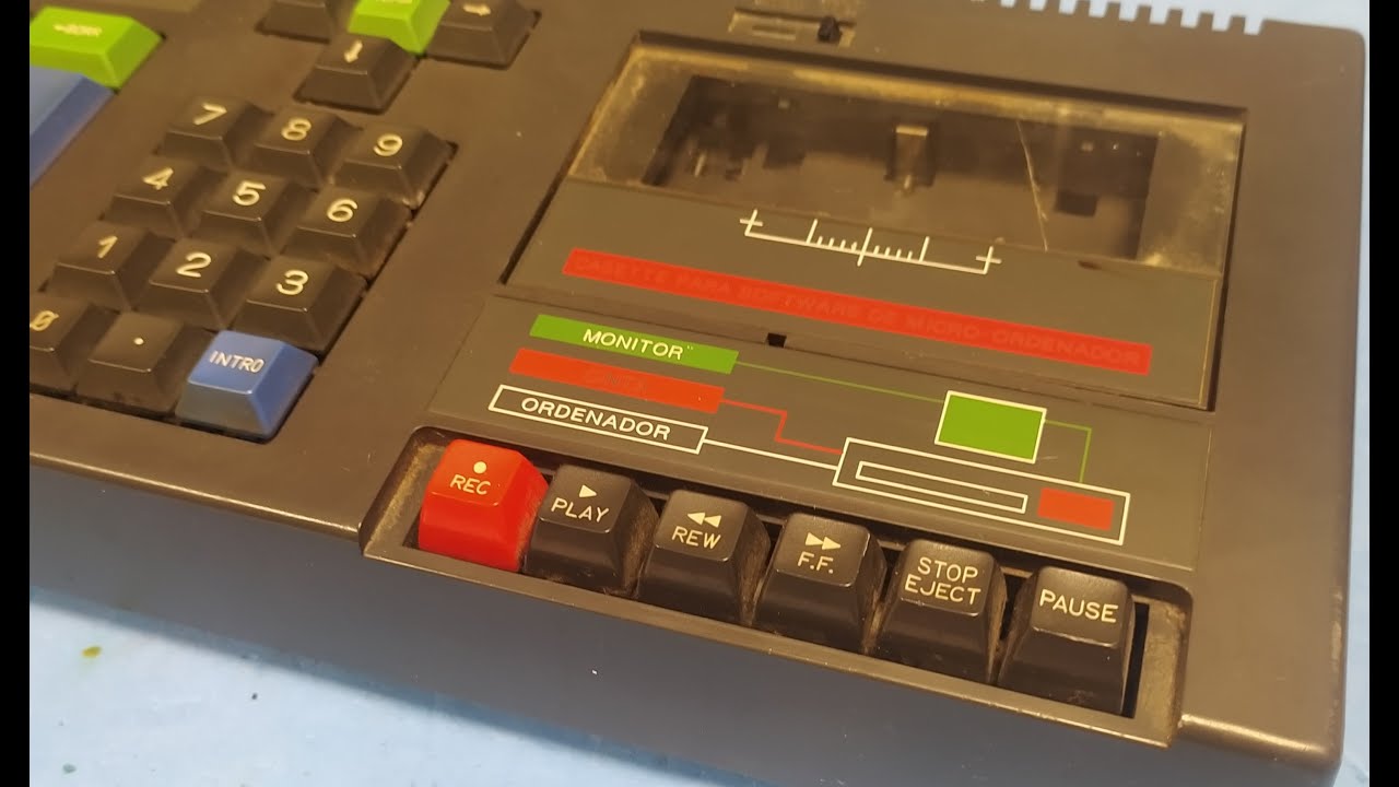 Mantenimiento a fondo del reproductor de casete del Amstrad CPC 464