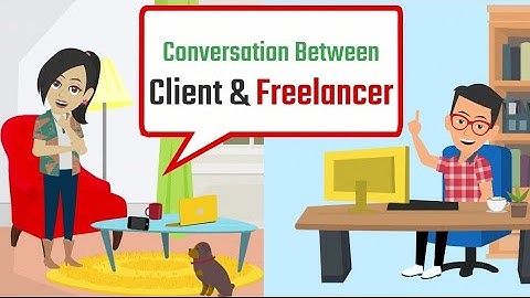 Conversation between Client and Freelancer – English Speaking Practice #englishconversation