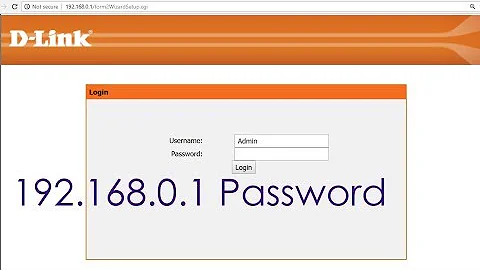 How do I change my 192.168 0.1 administrator password?