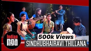 Sindhubhairavi Thillana: Tom Ta Taara || IndianRaga Fellows chords