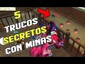 5 TRUCOS SECRETOS CON MINAS | COMO SER PRO EN FREE FIRE | ZenSoto