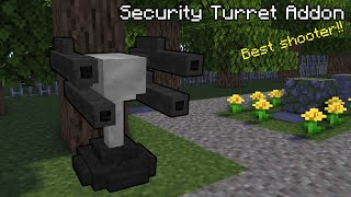 Security Turret Addon || Minecraft Pocket Edition screenshot 3