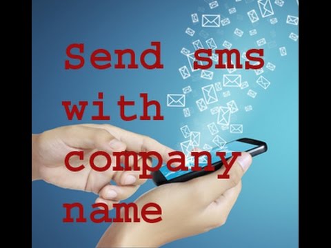 Video: How To Send SMS With Number Substitution