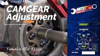 Camshaft Timing Gear Adjustment | Yamaha Mio 175cc