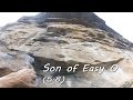 Trad Climbing the ultra classic Son of Easy O at The Gunks, NY