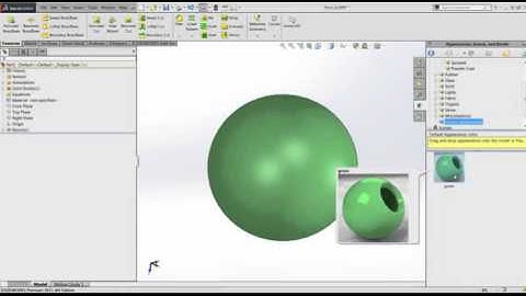 Creating Custom Appearances in SOLIDWORKS