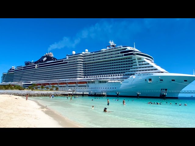 MSC Seascape Cruise Ship Tour 4K class=