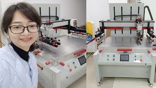 large printing area screen printing machine with vacuum worktable by catherine wang 243 views 4 months ago 41 seconds