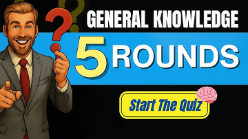 MIXED General Knowledge Trivia Quiz! Can You Score 100%? (50 QUESTIONS)