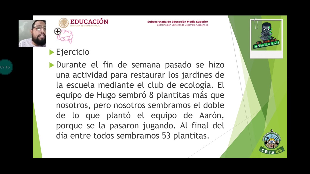 CBTa 105 Sesión 6 Lenguaje Algebraico - YouTube