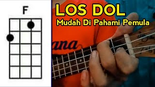 Tutorial Kentrung LOS DOL Mudah Di Pahami Para Pemula ( Chord & Lirik ) Ukulele Senar 4