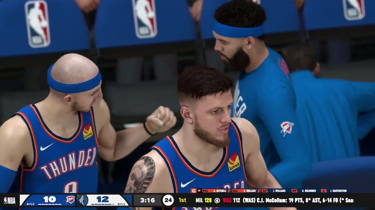 NBA 2K26 Gameplay: Oklahoma City Thunder vs Minnesota Timberwolves - (Xbox Series X) [4K60FPS]