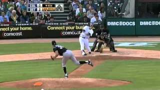 2009/05/22 Jimenez's seven strikeouts