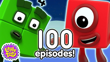 Numberblock Mania: 🎉 The Ultimate Counting Marathon Extravaganza - 100 Episodes Special! 🚀🌟