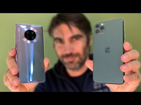 iPhone 11 Pro Max vs Huawei Mate 30 Pro | review comparativa en español