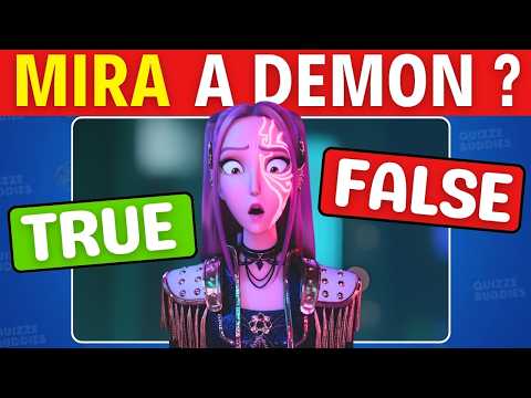 Think You Know Everything KPOP DEMON HUNTERS True or False Quiz
