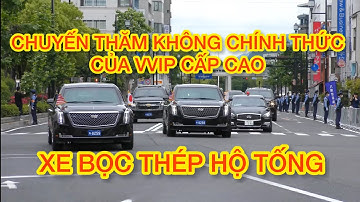 Ae mua Vest mặc chưa?Đội hình hộ tống & lịch làm việc dày đặc của một VVIP thăm không chính thức VN