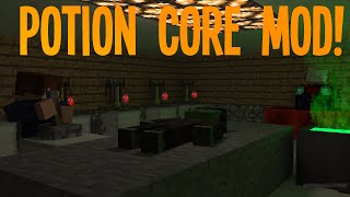 Minecraft: NEVER DIE AGEAN!! -Potion Core Mod Showcase!