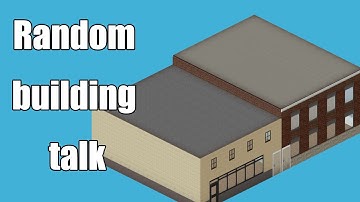 Project zomboid random building talk 02 (and fancy raised roof)
