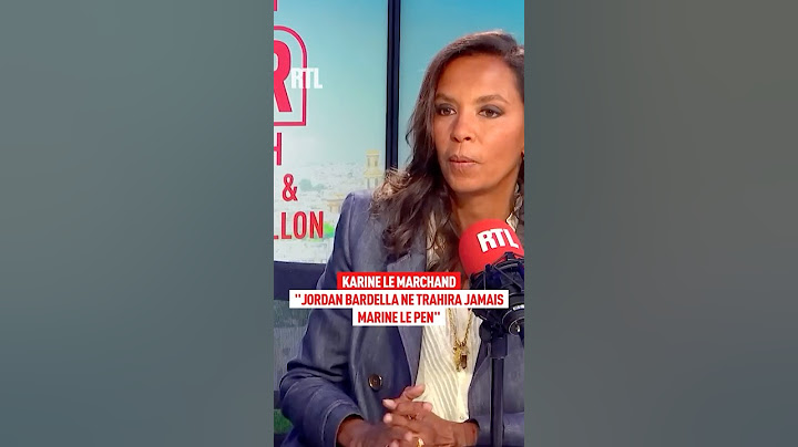 Karine Le Marchand: "Jordan Bardella will never betray Marine Le Pen"