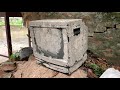 Restoration sony tv produced in 1990  antique television restore  restore old color tv