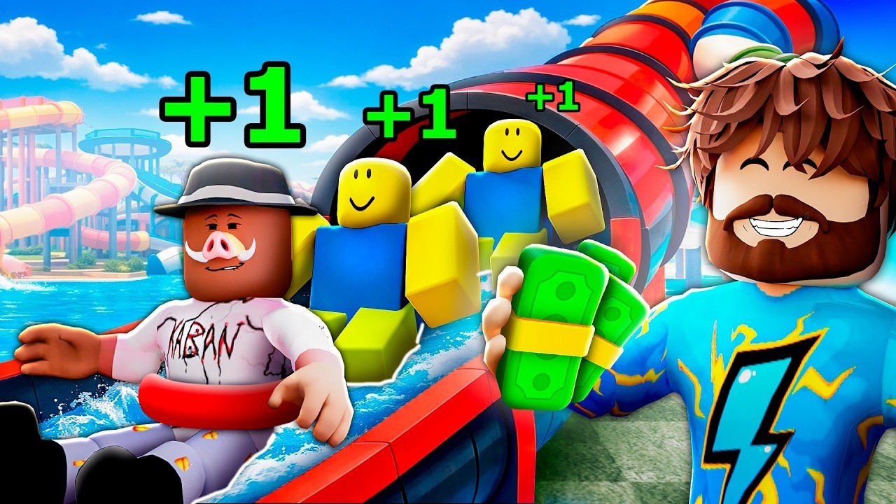 играю в My Waterpark роблокс
