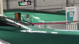 E5系U14編成 東北新幹線 やまびこ64号 発着 女性運転士 仙台駅