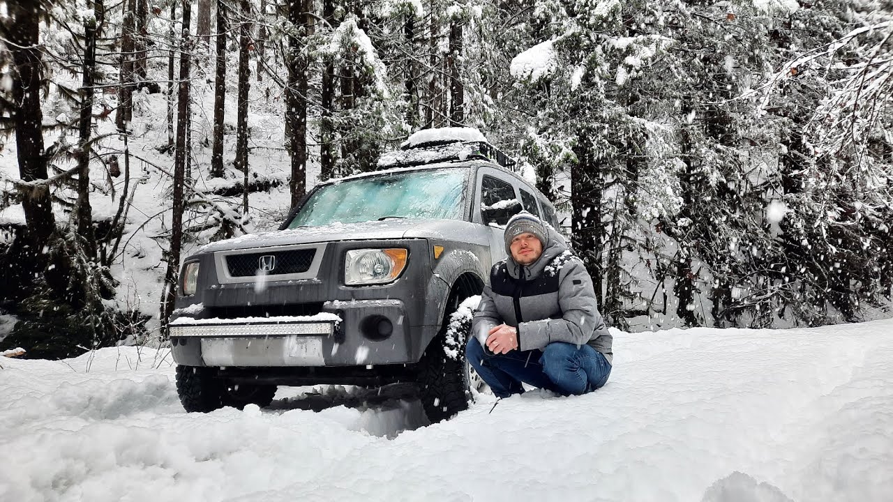 Taking my 6" Lifted Honda Element on 31's To The Mountains!